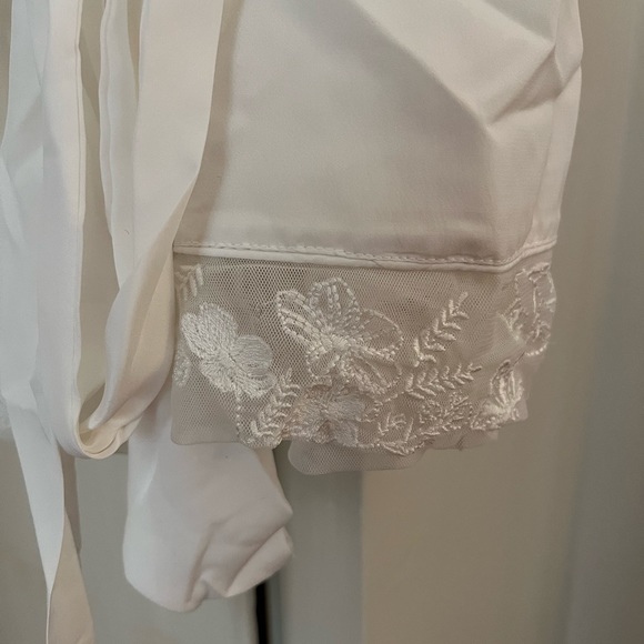 Robed with Love - white romper - Picture 7 of 8